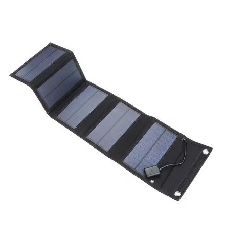 Painel solar dobravel com usb, carregador de bateria portatil 40w