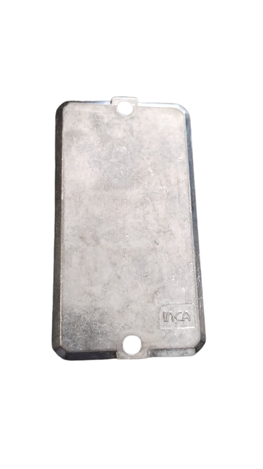 Espelho p  condulete metalico 1 2 e 3 4 - cego