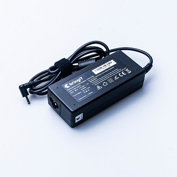 Fonte carregador para notebook acer aspire s7-391-6478 19v 3.42a 65w pino 3.0 x 1.1 mm