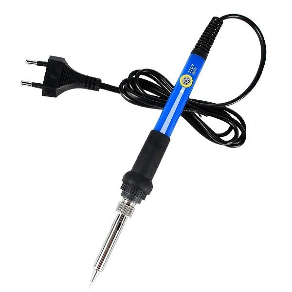 Ferro de solda eletrico com ajuste de temperatura bivolt 60w