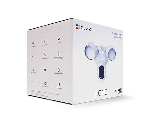 Câmera De Luz De Segurança Inteligente lc1c - Ezviz