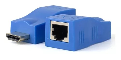Extensor hdmi para cabo de rede rj45 tomate