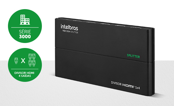Divisor hdmi 1X4 vex 3004 - INTELBRAS