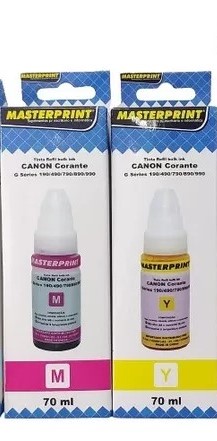 Tinta Refil Bulk Inc MASTERPRINT Compatível CANON G Séries 190/490/790/890/990