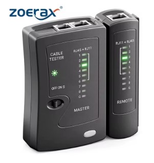 Testador De Cabo RJ11, RJ12 R R45 -Zoerax