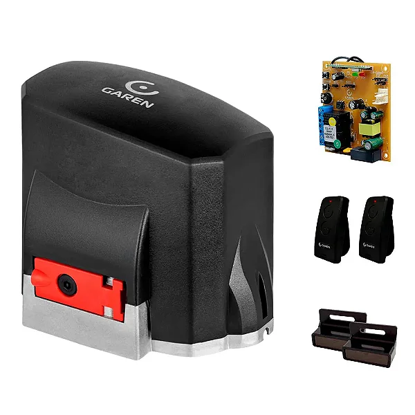 Kit motor deslizante kdz fit speed 1/4 hp 127V + 02tx Garen