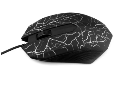Mouse usb com fio 3200DPI dota2 , Colorido led Aranha