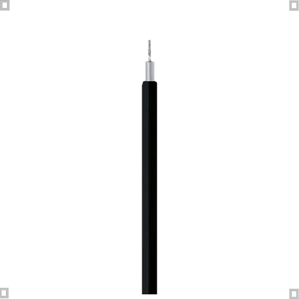 Cabo Alta Isolação 4MM 24AWG Preto 1 M