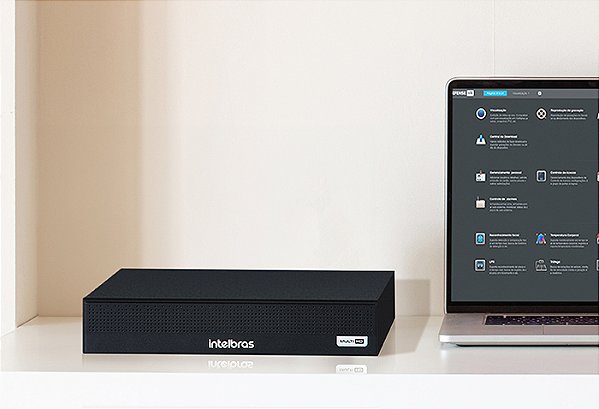 Gravador Digital De Video Mhdx 1104-C Com Ssd 512GB - Intelbras
