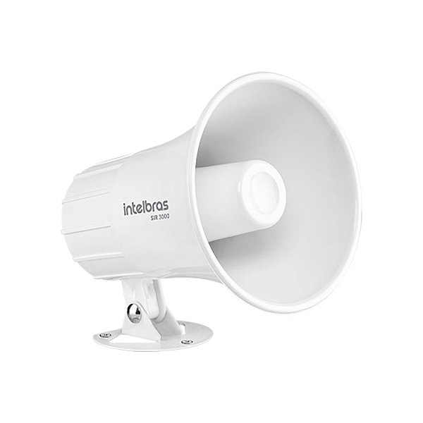 Sirene 120 DB Sir 3000 Branca - Intelbras