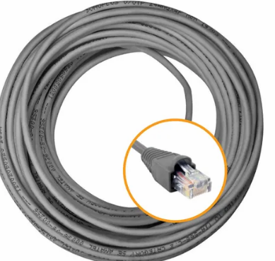Patch cord cat6 crimpado 10mts cinza