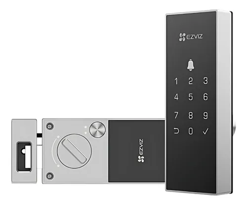 Fechadura Eletronica Digital Wi-fi Cs-Dl03-R100 Wp-Bk - Ezviz