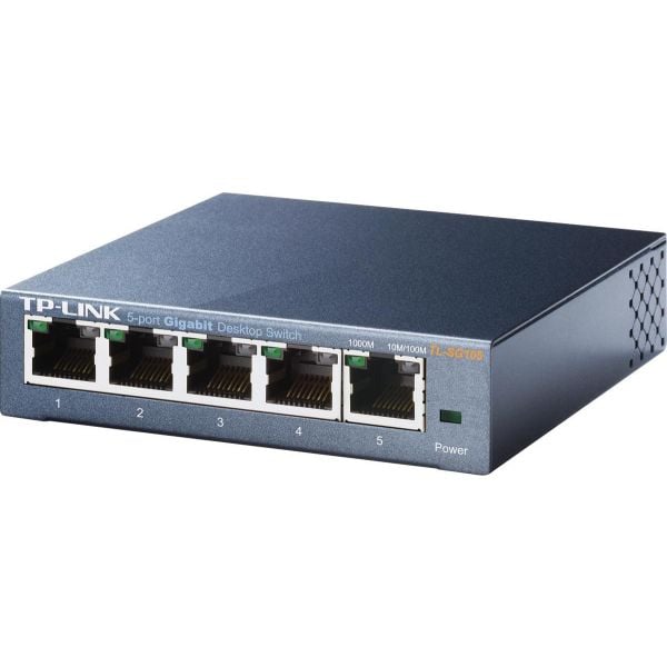 Switch 5 Portas Gigabit De Mesa Tl-Sg105 Smb