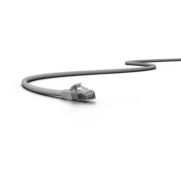 Patch Cord Impact Giga Utp CAT6 4P Cinza 3,0M - Intelbras