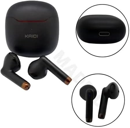 Fone De Ouvido Sem Fio Kaidi TWS Smart Touch V5.1 Kd-771 (Preto)