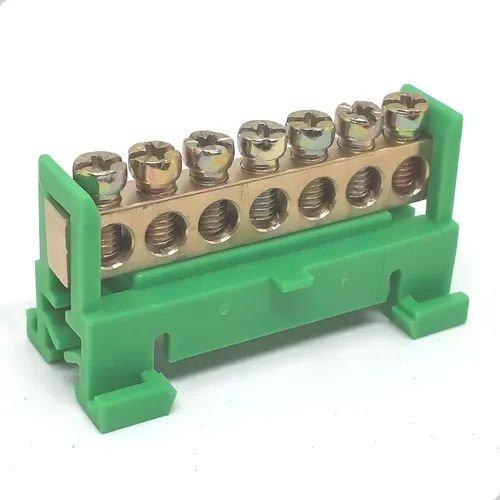 Barra Terra 7 Furo Verde - Enerbras