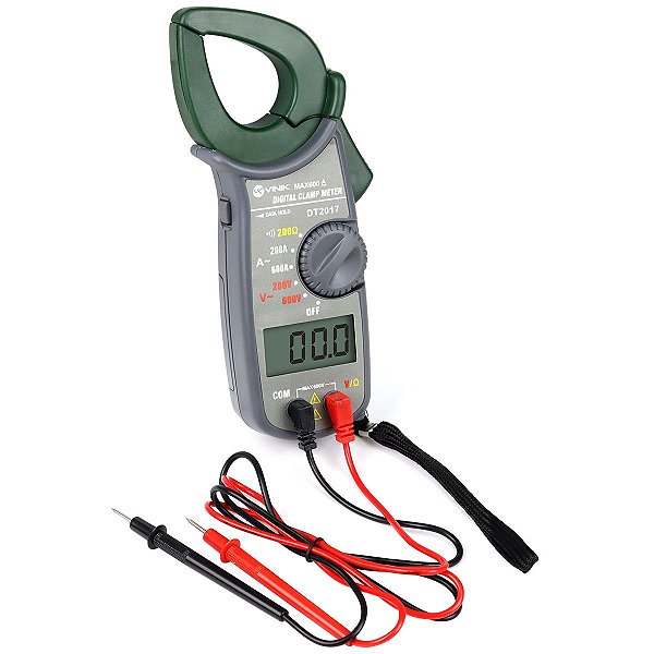 Alicate Amperimetro Digital Profissional - Dt2017