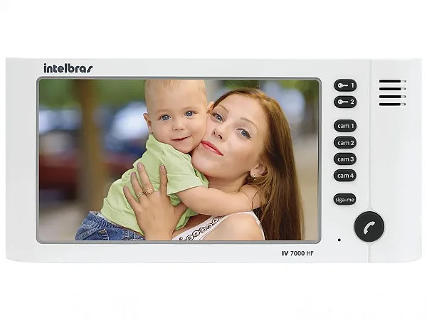 Modulo Interno Para Videoporteiro IV-7000 HF Branco - Intelbras