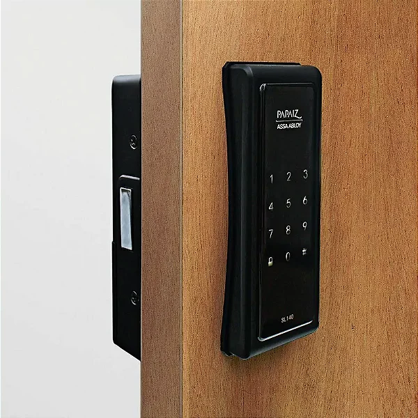 Fechadura Eletronica Digital Smart Lock de Sobrepor SL140 - Papaiz