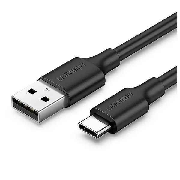 Cabo Ugreen Usb-A/Usb-C 3A US287 1.5M Bk