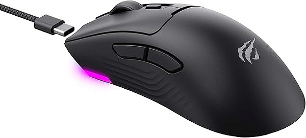 Mouse Gamer Havit 10000DPI Rgb Preto MS966S