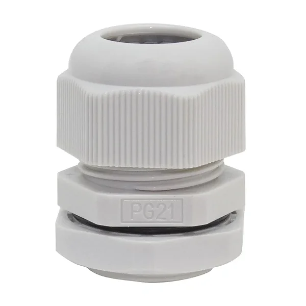 Prensa Cabo Plastico Pg21 Cpo Cinza