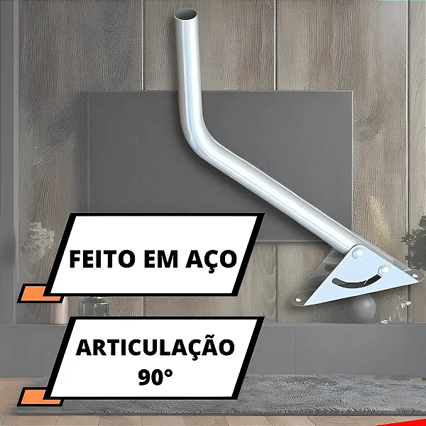 Suporte Mastro Com Articulacao Para Antena - Pro Eletronic