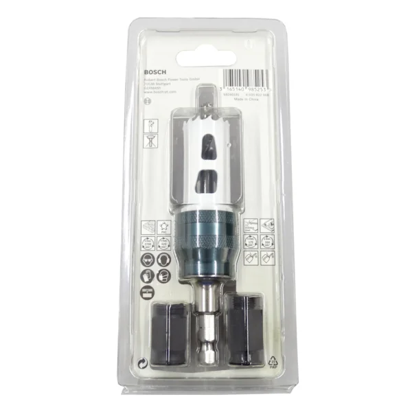 Conjunto Serra Copo Bosch Progressor Wood 25MM + Adaptador
