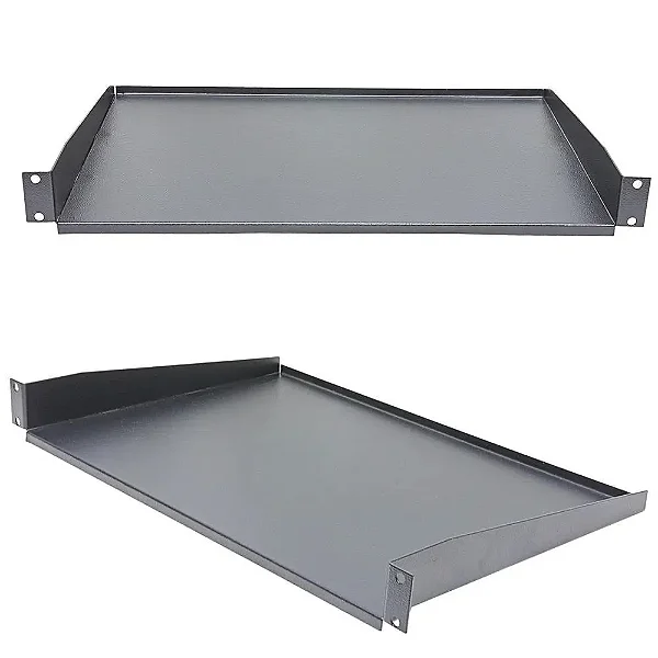 Bandeja Fixa 250MM Padrão 19 1U 2 Pontos De Fixação - Gforce