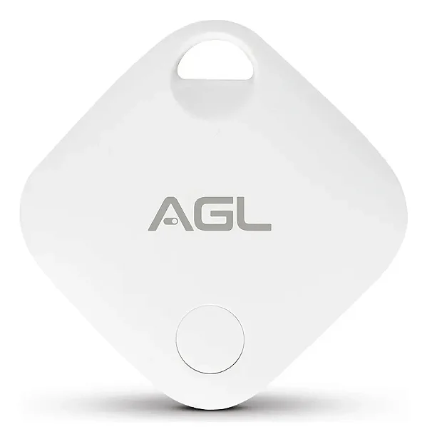 Rastreador Smart Magic Tag AGL Apple RindMy Cor:Branco