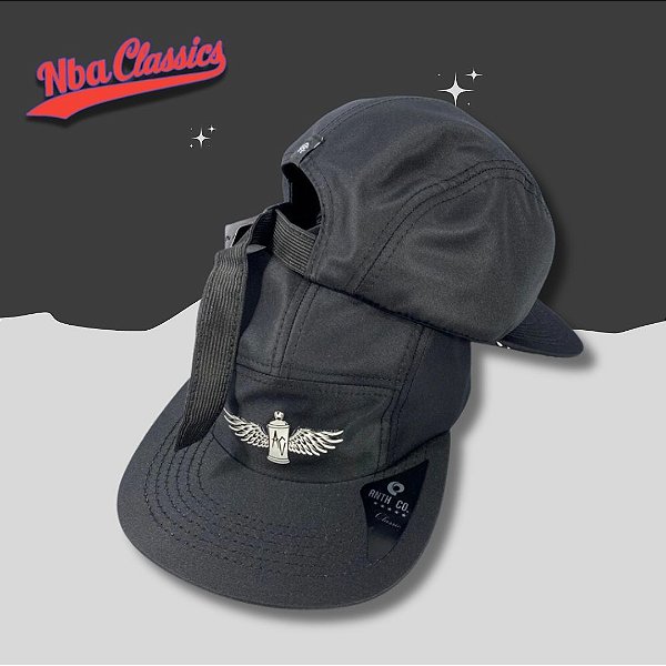 Boné ANTH CO Five Panel Lata Aba Reta