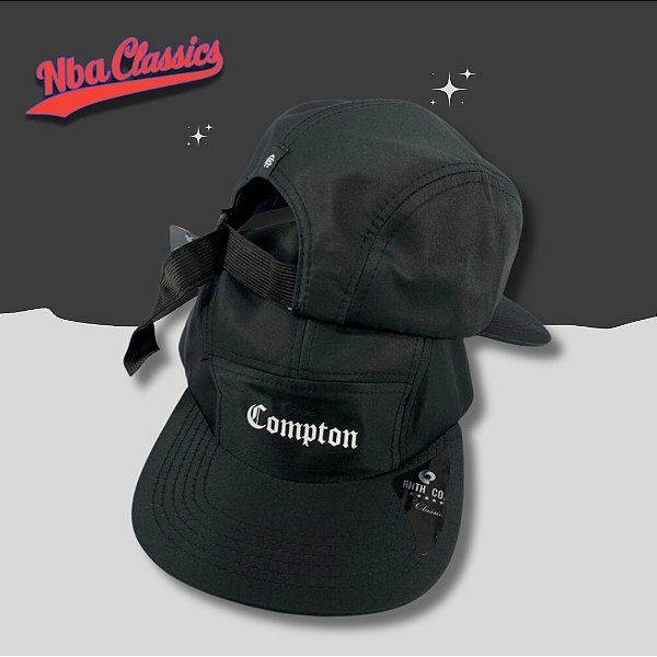 Boné Anth CO Five Panel Comptom Aba Reta