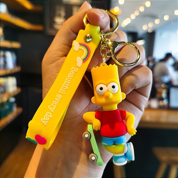 Chaveiro Bart Simpson Skate