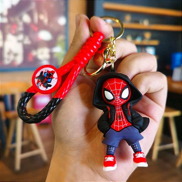 Chaveiro Spider Man Street Vermelho