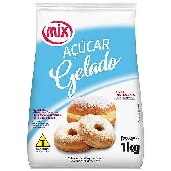 AÇUCAR GELADO 1KG MIX