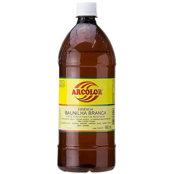 ESSÊNCIA DE BAUNILHA BRANCA 960ML ARCOLOR