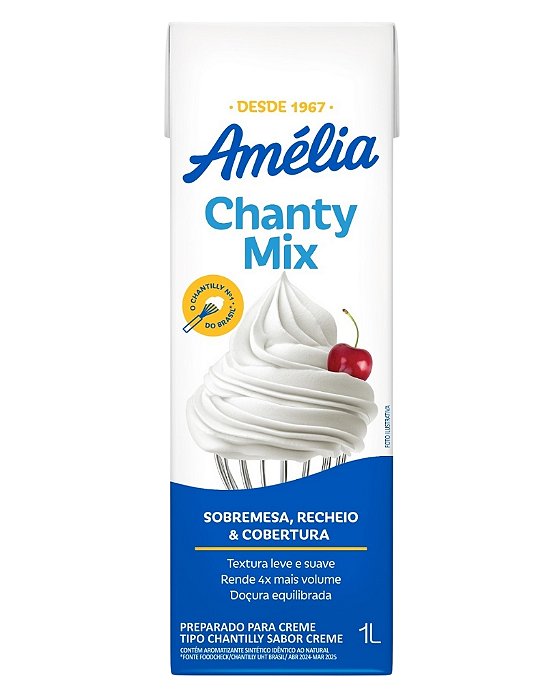 CHANTILLY CHANTY MIX 1L TRADICIONAL - AMÉLIA