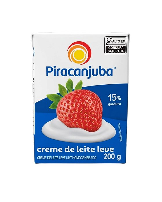 CREME DE LEITE 200g - PIRACANJUBA
