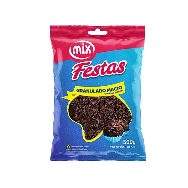 GRANULADO MACIO 500g CHOCOLATE - MIX