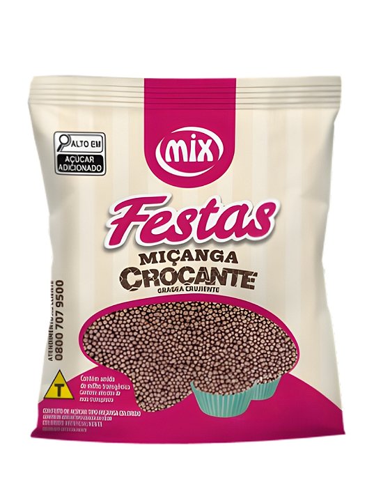 CONFEITO MIÇANGA CROCANTE 500g BRIGADEIRO - MIX