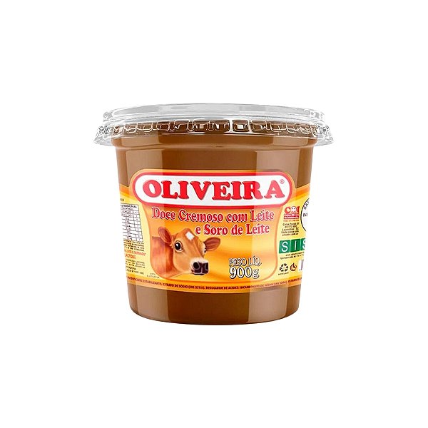 DOCE CREME LEITE E SORO DE LEITE 900GR OLIVEIRA