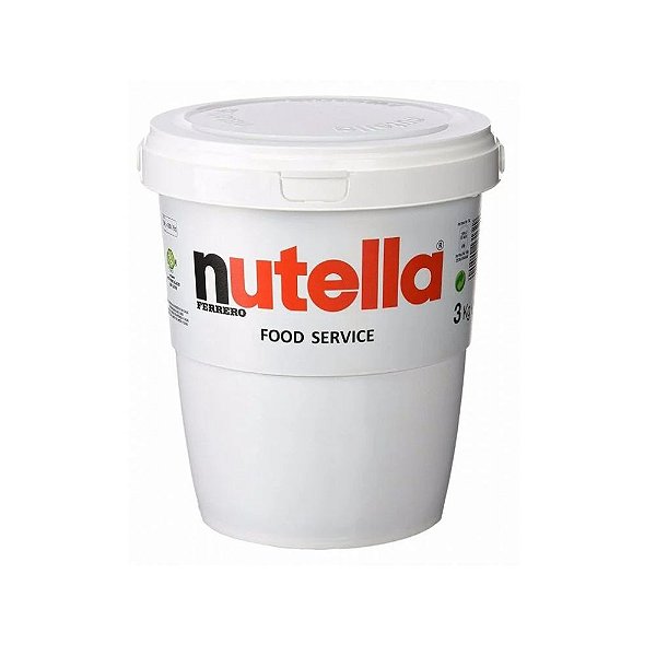 Nutella Creme De Avelã Com Cacau Balde 3kg