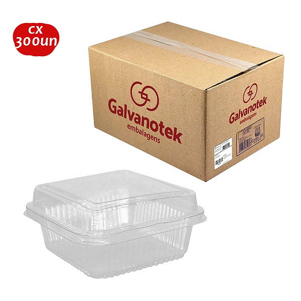 Embalagem Quadrada Para Doces G650 300 Unidades GALVANOTEK