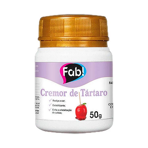 Cremor de Tartaro 50gr Fab!