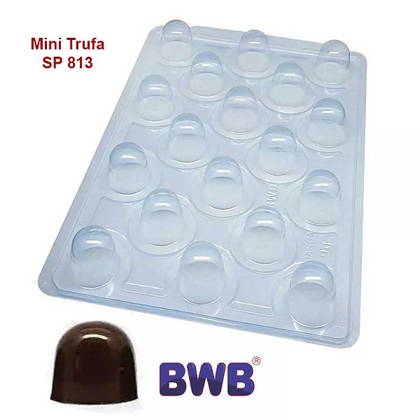 FORMA DE ACETATO COM SILICONE MINI TRUFA SP813 (3506) - BWB