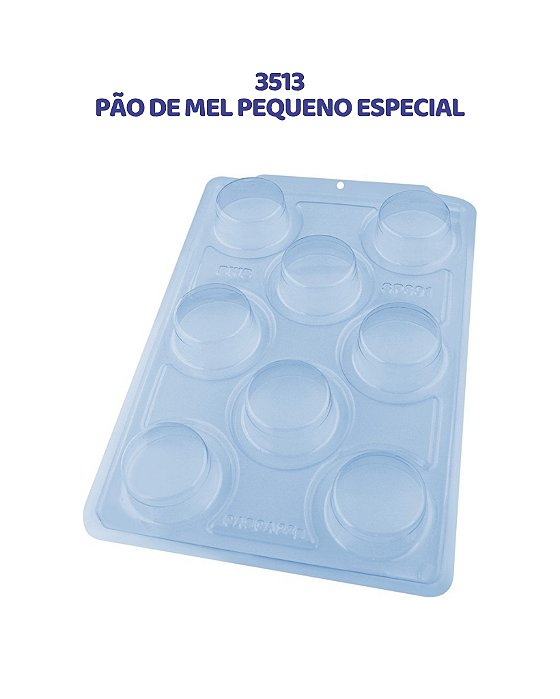 FORMA DE ACETATO 3 PARTES - PÃO DE MEL PEQUENO ESPECIAL (3513)