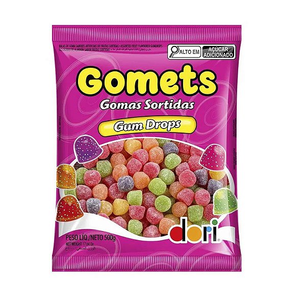 Gomas Sortidas Gomets 500gr - Dori
