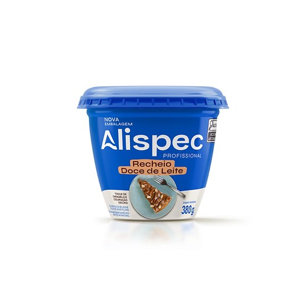 RECHEIO DOCE DE LEITE TOQUE CARAMELO 380g ALISPEC