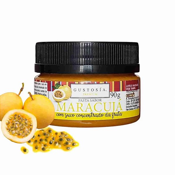 PASTA SABORIZANTE GUSTOSIA MARACUJÁ 90G