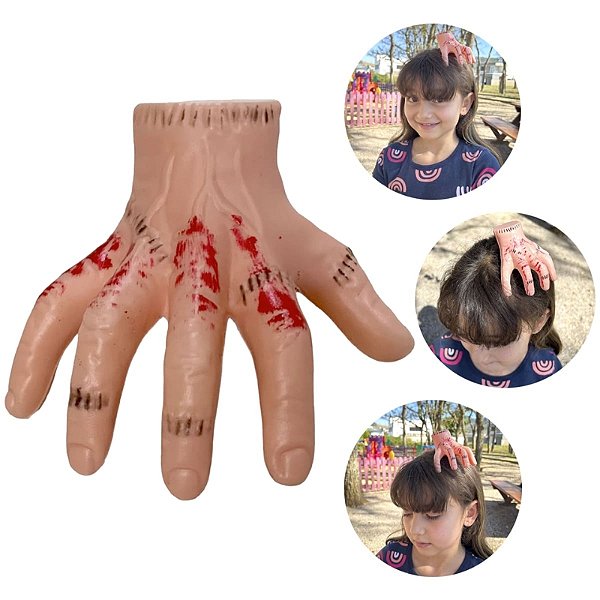PRESILHA MÃOZINHA WANDINHA HALLOWEEN FESTAGLAM
